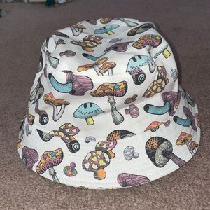 A-Lab Shroomy white bucket hat